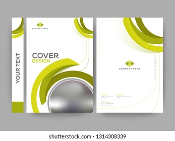 Moderne Vektorgrafik des professionellen Cover-Design-Layouts für Unternehmen oder Unternehmen.