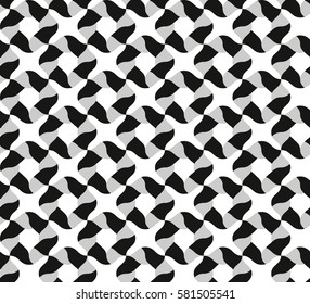 Modern vector illustration of repeating geometric ornament.