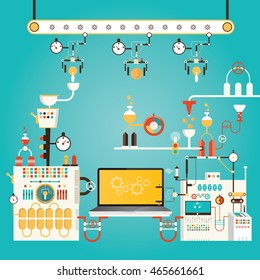 Modern vector illustration of Sandglass flat icons set with animation frames.Time hourglass, sandclock process timer.
