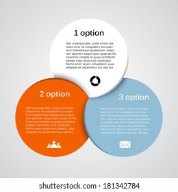 Modern Vector Info Graphic For Business Project