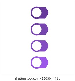 Modern vector Infographic icon design, infographic list element