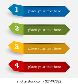 Modern vector infographics. Can be used for your text.