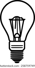A modern vector lamp icon, perfect for UI UX, web, mobile apps, infographics, and branding. Clean and minimalist design, fully editable and scalable. EPS 10 format.