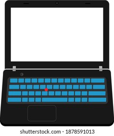 Modern vector of Lenovo laptop