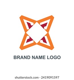 Modern vector letter X logo