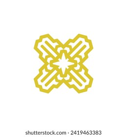 Modernes Vektorbrief X-Logo