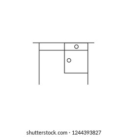 Modern vector line icon furniture  for web and graphic design.