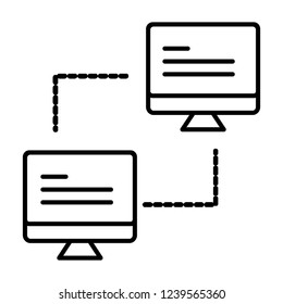 Modern vector line icon for web and graphic design special for your design and other projects