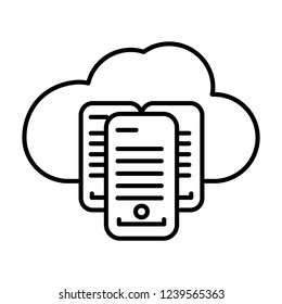 Modern vector line icon for web and graphic design special for your design and other projects