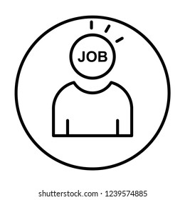 Modern vector line icon for web and graphic design