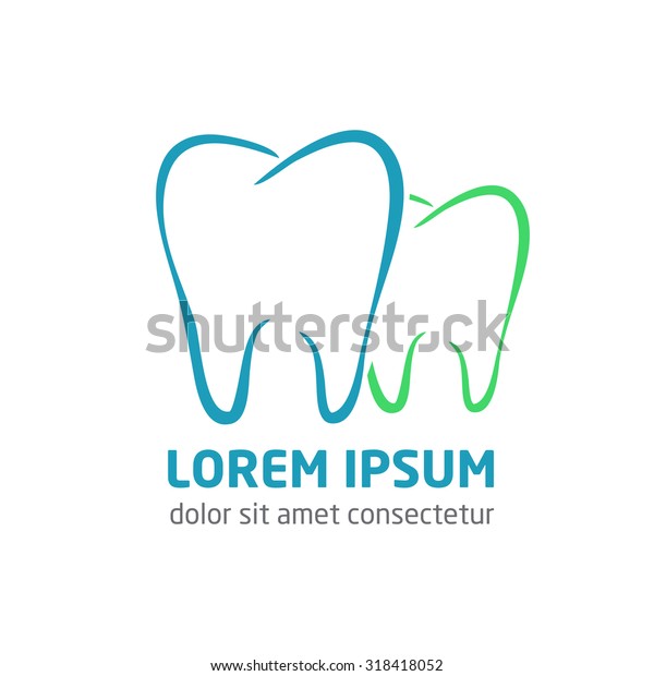 Modern Vector Logo Dentistry Logo Dental Stock Image Download Now