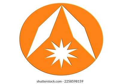 Modern Vector Logo Letter A 