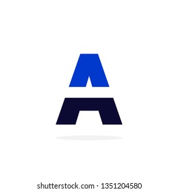 Modern Vector Logo Letter A. A Letter Design Vector