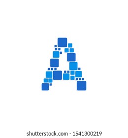 Modern Vector Logo Letter A. A Letter Design Vector