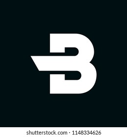 Modern Vector Logo Letter B. B Letter Design Vector