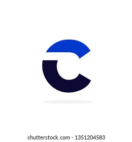 Modern Vector Logo Letter C. C Letter Design Vector