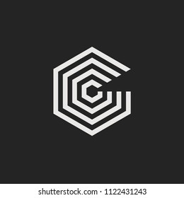 Modern Vector Logo Letter G. G Letter Design Vector