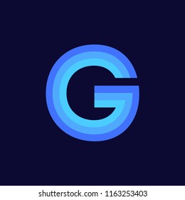 Modern Vector Logo Letter G. G Letter Design Vector