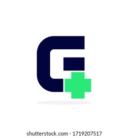 Modern Vector Logo Letter G. G Medical Doctor Letter Design Vector