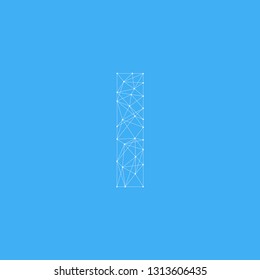 Modern Vector Logo Letter I. I Letter Design Vector