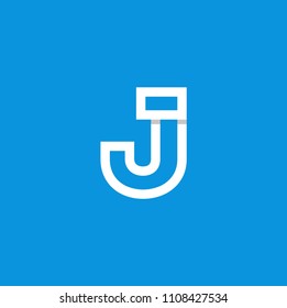 Modern Vector Logo Letter J. J Letter Design Vector