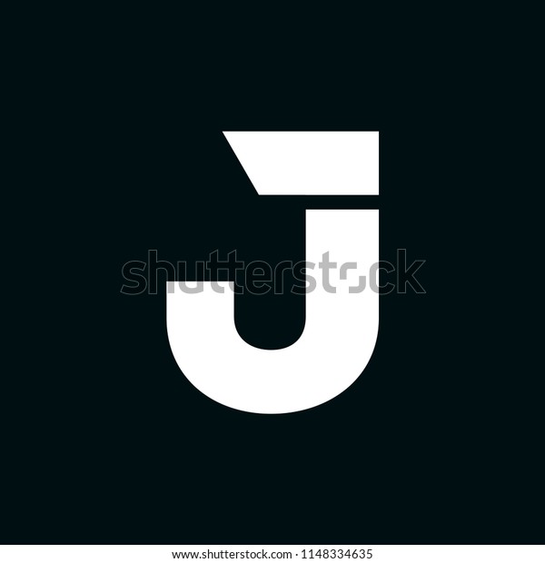 Modern Vector Logo Letter J J Stock Vector Royalty Free