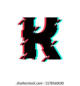Modern Vector Logo Letter K. K Letter Design Vector