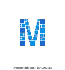 Modern Vector Logo Letter M. M Letter Design Vector