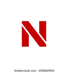 Modern Vector Logo Letter N. N Letter Design Vector