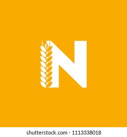Modern Vector Logo Letter N. N Letter Design Vector