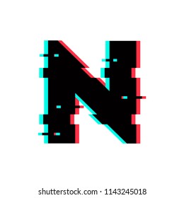Modern Vector Logo Letter N. N Letter Design Vector