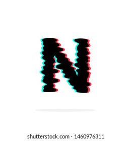 Modern Vector Logo Letter N. N Letter Design Vector