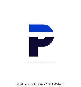 Modern Vector Logo Letter P. P Letter Design Vector