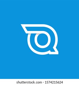 Modern Vector Logo Letter Q. Q Letter Design Vector