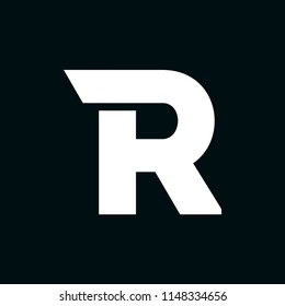 Modern Vector Logo Letter R. R Letter Design Vector