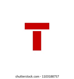 Modern Vector Logo Letter T. T Letter Design Vector