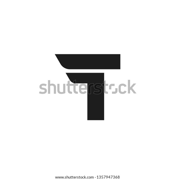 Modern Vector Logo Letter T. T Letter Design Vector\
Double Wing