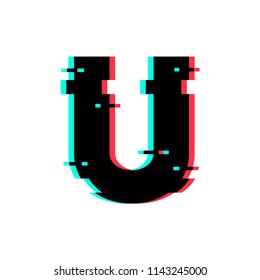 Moderner Vectorlogo Letter U. U Letter Design Vektor