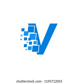 Modern Vector Logo Letter V. V Letter Design Vector