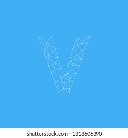 Modern Vector Logo Letter V. V Letter Design Vector