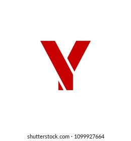 Modern Vector Logo Letter Y. Y Letter Design Vector