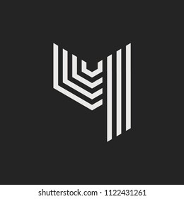Modern Vector Logo Letter Y. Y Letter Design Vector