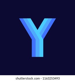 Modern Vector Logo Letter Y. Y Letter Design Vector