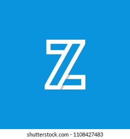 Modern Vector Logo Letter Z. Z Letter Design Vector