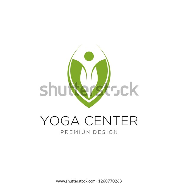 Modern Vector Logo Linear Style Fitness Stock Vector Royalty Free