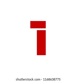 Modern Vector Logo Number 1. 1 Number Design Vector.