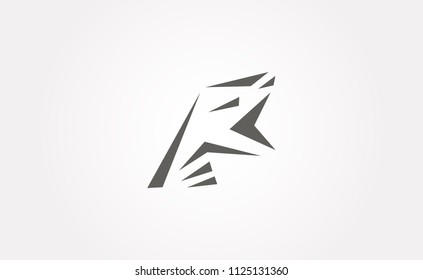 Modern vector logo. Snake