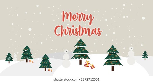 Diseño de plantillas de banner web de navidad para vectores modernos