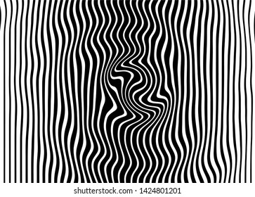 
Modern vector monochrome pattern of swirling lines for the design of banners, websites, posters, business cards, stickers, covers, prints on clothing. Vector illustration