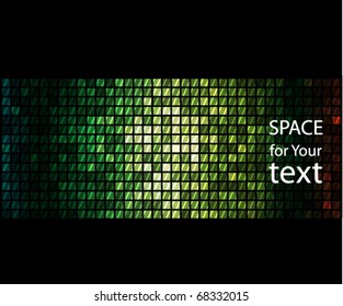 Modern vector mosaic
